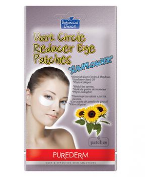 Mặt Nạ Purederm Làm Giảm Quầng Thâm Mắt 4 Miếng Dark Circle Reducer Eye Patches Sunflower