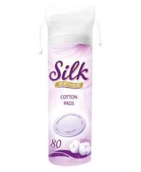 Bông Tẩy Trang Ola Silk Sense 80 miếng Cotton Pads Silk Sense