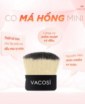 Cọ Má Hồng Vacosi - M19 Mini Blush Powder Brush