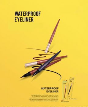 Vacosi Kẻ mắt Natural Studio Waterproof Eyeliner VM24 #02 Deep Brown