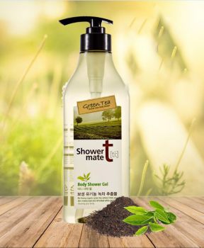 Shower Mate Plus Green Tea Body Wash 550g