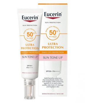 Tinh Chất Chống Nắng Eucerin Nâng Tông & Dưỡng Sáng Da 30ml Ultra Protection Sun Tone Up SPF50+ PA++++
