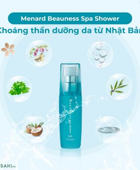 Xịt Khoáng Menard Beauness Hỗ Trợ Tăng Đề Kháng 60ml Beauness Spa Shower A