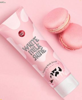 Tẩy Tế Bào Chết Toàn Thân Cathy Doll Sáng Da Sữa Bò 320ml White Milk Shine Peeling Body Scrub