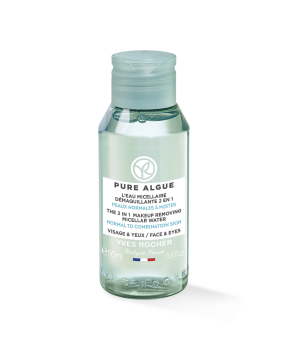 Nước Tẩy Trang Pure Algue 2 In 1 Makeup Removing Micellar Water Bottle 50Ml