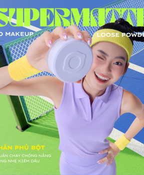 Phấn Phủ Lemonade Mỏng Nhẹ Kiềm Dầu Thuần Chay Chống Nắng