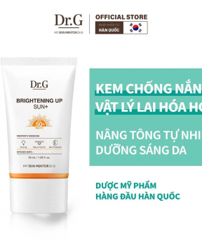 Kem Chống Nắng Dr.G Nâng Tông Brightening Up Sun+ SPF50+ PA+++
