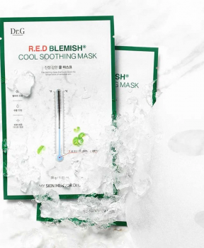 Mặt Nạ Giấy Làm Mát Và Dịu Da Kích Ứng Dr.G R.E.D Blemish Cool Soothing Mask 30g