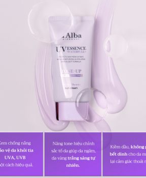 Kem Chống Nắng d'Alba Nâng Tông Tím Hiệu Chỉnh Sắc Da Waterfull Tone-Up Purple Correcting Sun Cream SPF50+ PA++++
