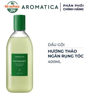 Dầu Gội Aromatica Hương Thảo Ngăn Rụng Tóc Rosemary Scalp Scaling Shampoo