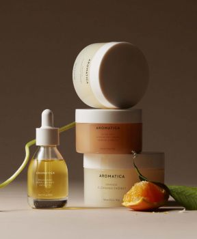 Sáp Tẩy Trang Aromatica Chiết Xuất Vỏ Cam Orange Cleansing Sherbet