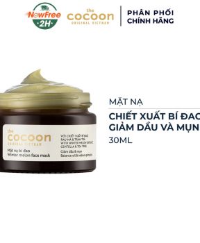 Mặt Nạ Cocoon Bí Đao Giảm Dầu & Mụn 30ml Winter Melon Face Mask