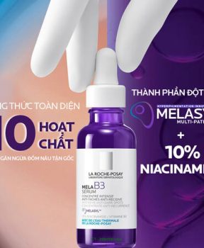Serum La Roche-Posay Giảm Thâm Nám & Dưỡng Sáng Da 30ml Mela B3 Serum
