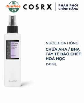 Nước Hoa Hồng Cosrx Tẩy Tế Bào Chết Hoá Học 150ml AHA/BHA Clarifying Treatment Toner