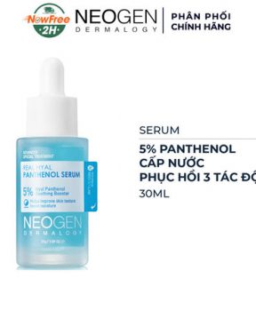 Serum Neogen Dermalogy Cấp Nước, Phục Hồi 3 Tác Động 31g Real Hyal Panthenol 5% Serum