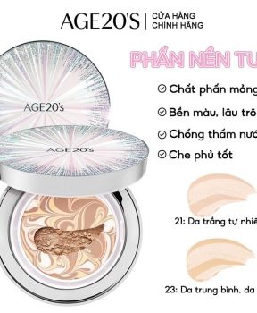 Phấn Tươi AGE 20's Essence Cover Pact Original EX Intense Cover