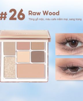 Bảng Phấn Mắt Judydoll 7 Màu - 26 Tông Nâu Nude Play Color All-In-One Palette