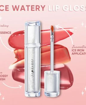 Son Tint Judydoll Căng Bóng Mát Lạnh - 05 Cam Mơ 2.4g Ice-Iron Watery Lip Gloss
